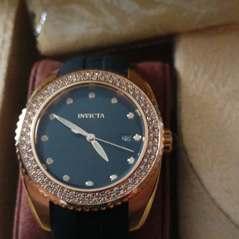 Invicta women watch with diamonds